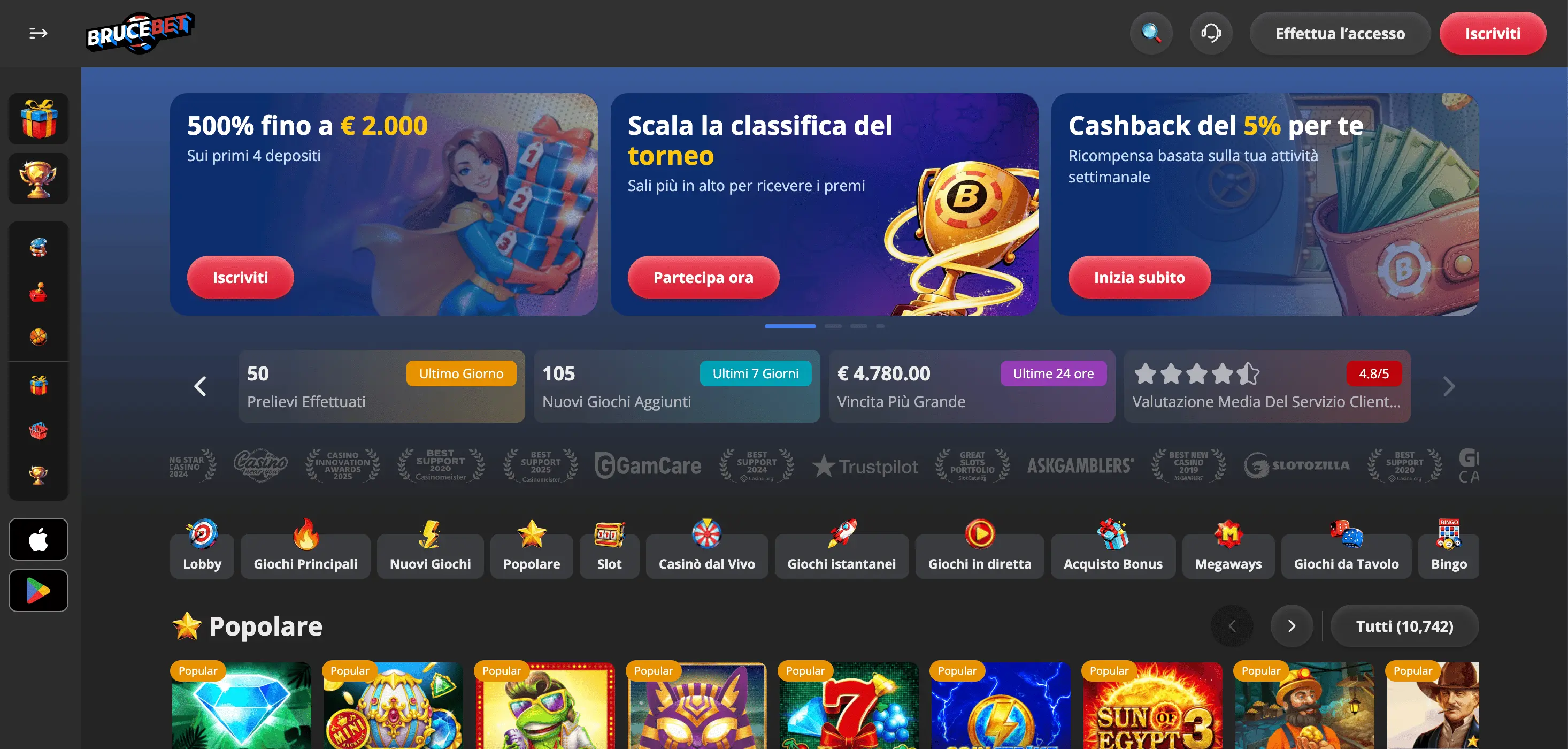 Bruce Bet - migliori casino onlines