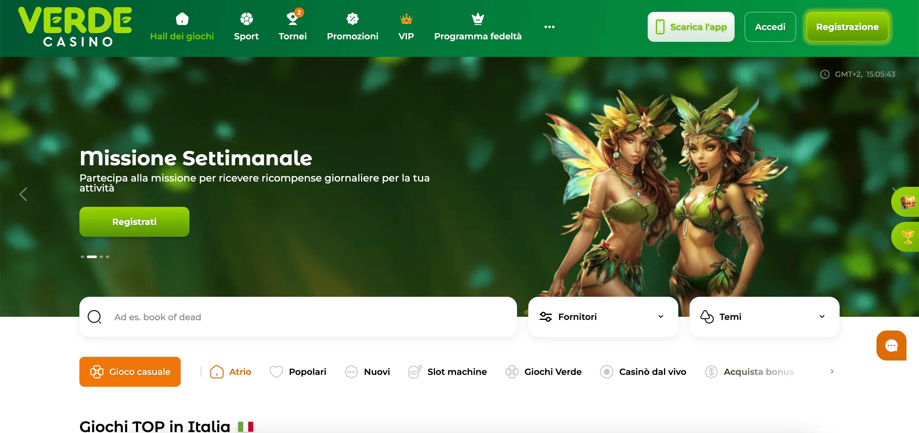 Verde - migliori casino onlines